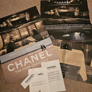 シャネル(CHANEL)のCHANEL　ポスター3種セット　シャネル　ペネロペ　プラピ(ノベルティグッズ)