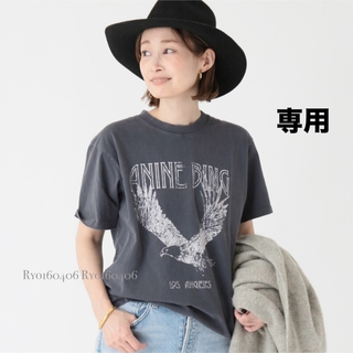 DEUXIEME CLASSE - 美品⭐️15400円／ドゥーズィエムクラス アニン ビン EAGLE Tシャツ