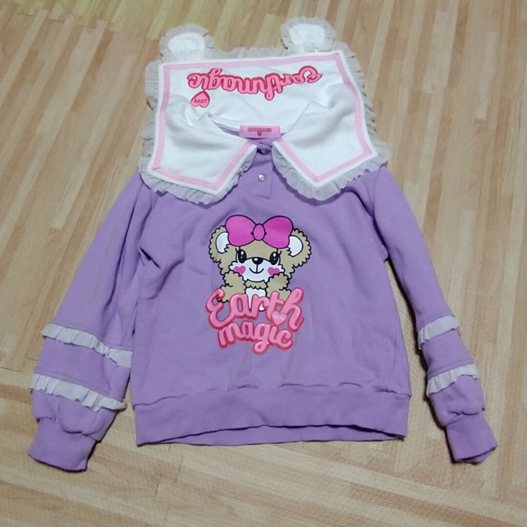 EARTHMAGIC(アースマジック)のアースマジック　86 キッズ/ベビー/マタニティのキッズ服女の子用(90cm~)(Tシャツ/カットソー)の商品写真