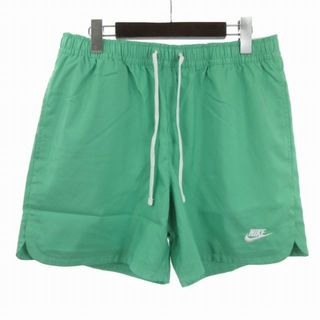 ナイキ(NIKE)のナイキ タグ付き エッセンシャル ショートパンツ ロゴ 緑 L ■SM1(その他)