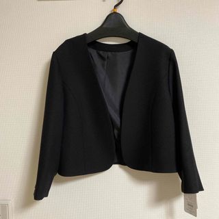 ジャケット レディース 入学式 卒業式 ママ 服装 母親 ノーカラー カラーレス(スーツ)