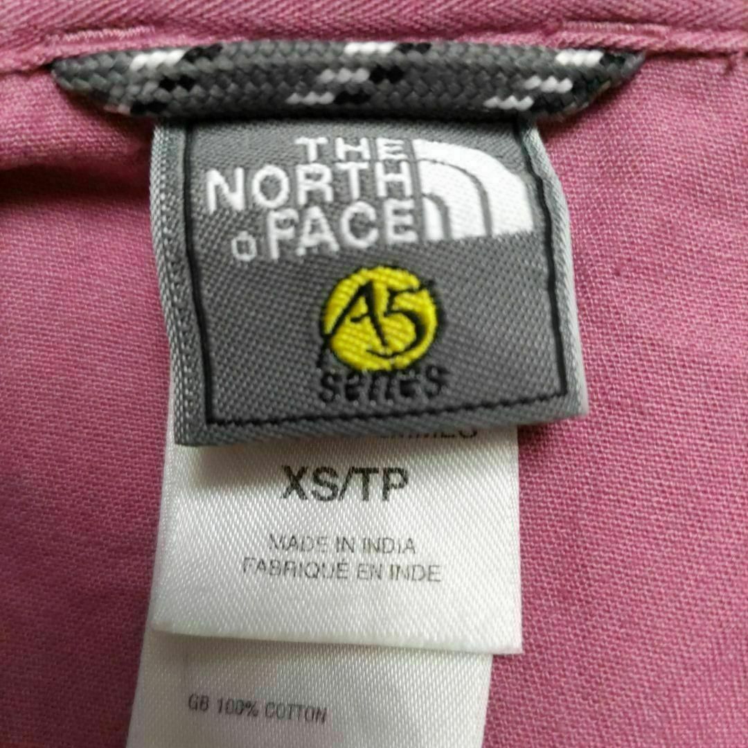 THE NORTH FACE(ザノースフェイス)のザ ノースフェイス 長袖コットンシャツ ローズピンク XS レディースのトップス(シャツ/ブラウス(長袖/七分))の商品写真