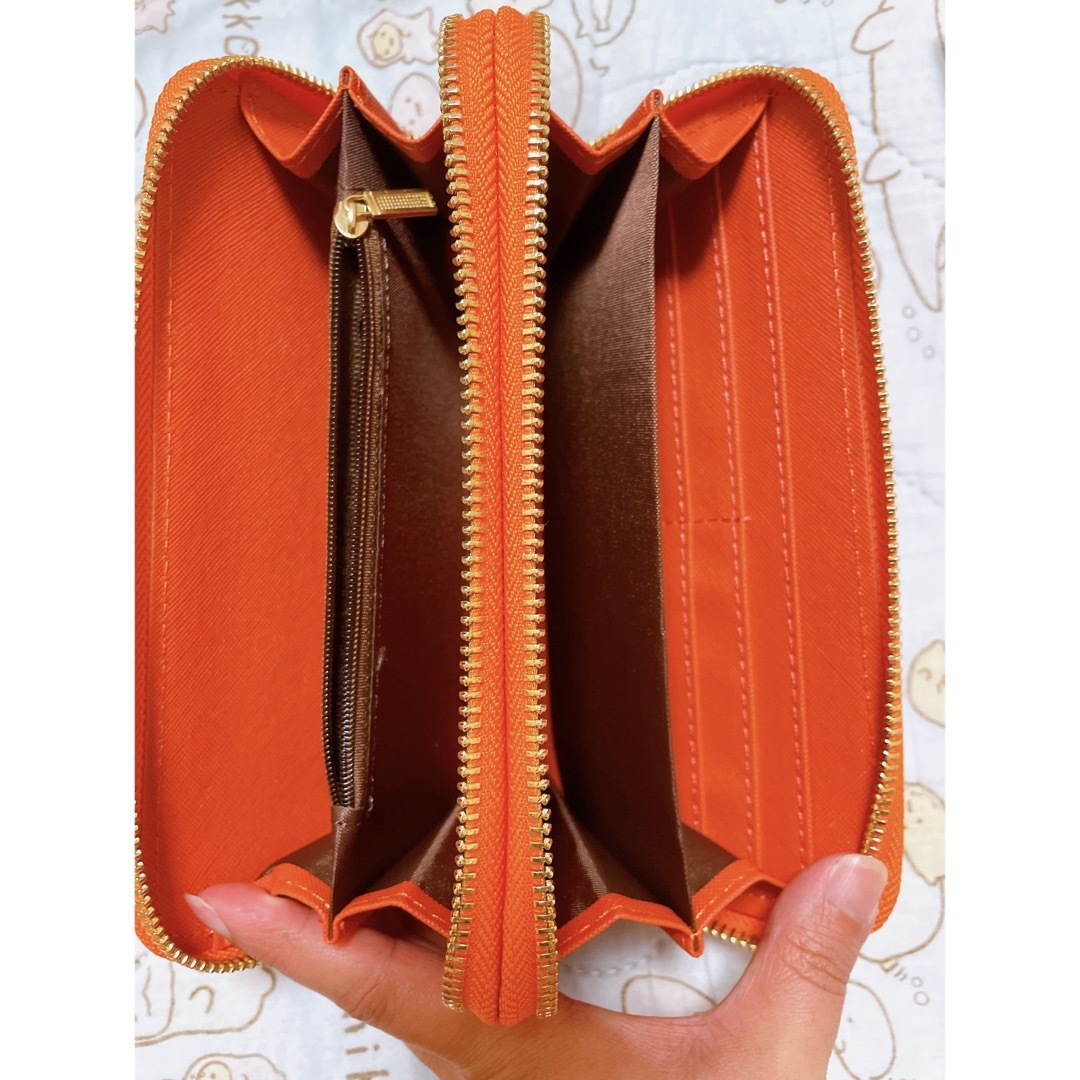 ダブルジッパー長財布 レディースのファッション小物(財布)の商品写真