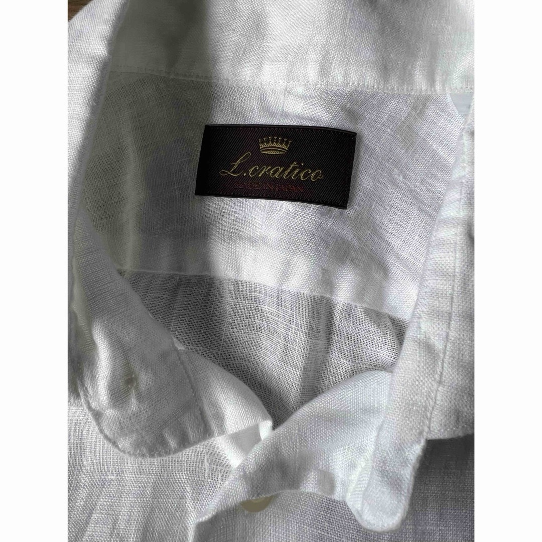 TOMORROWLAND(トゥモローランド)のエルクラティコ リネンワイシャツ 41-84 メンズのトップス(シャツ)の商品写真
