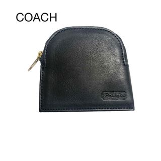 コーチ(COACH)のCoach コーチ　コインケース　小銭入れ　レザー　ブラック　(コインケース)