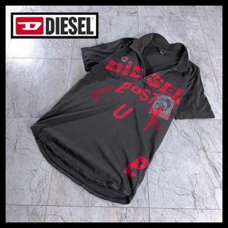 ディーゼル(DIESEL)のDIESEL archive y2k グランジ パンク ブレイブマン ポロシャツ(Tシャツ/カットソー(半袖/袖なし))