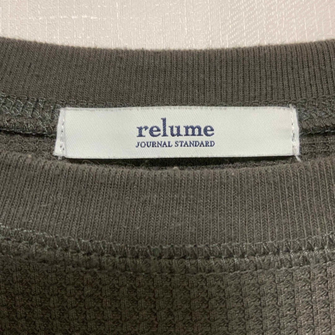 JOURNAL STANDARD relume(ジャーナルスタンダードレリューム)のJOURNAL STANDARD relume  カットソー 春 カジュアル レディースのトップス(カットソー(長袖/七分))の商品写真