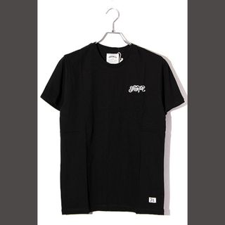 セブンティーフォー(SEVENTY FOUR)の未使用品 SEVENTY FOUR SIZE:Mポケット 半袖Tシャツ 黒(Tシャツ/カットソー(半袖/袖なし))