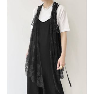 アパルトモンドゥーズィエムクラス(L'Appartement DEUXIEME CLASSE)のL'Appartement  アパルトモン Lace Vest  レースベスト(ベスト/ジレ)