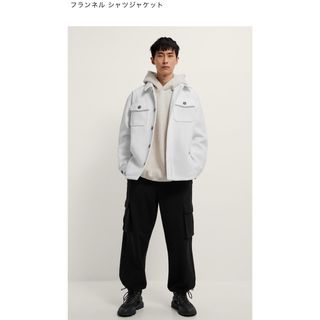 ザラ(ZARA)の新品未使用☆ZARA フランネル シャツジャケット(その他)