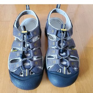 KEEN Newport H2 サンダル　レイブン　28センチ　中古(サンダル)