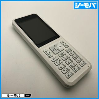 1265 SIMフリー softbank Simply B 701SI 美品 白(携帯電話本体)