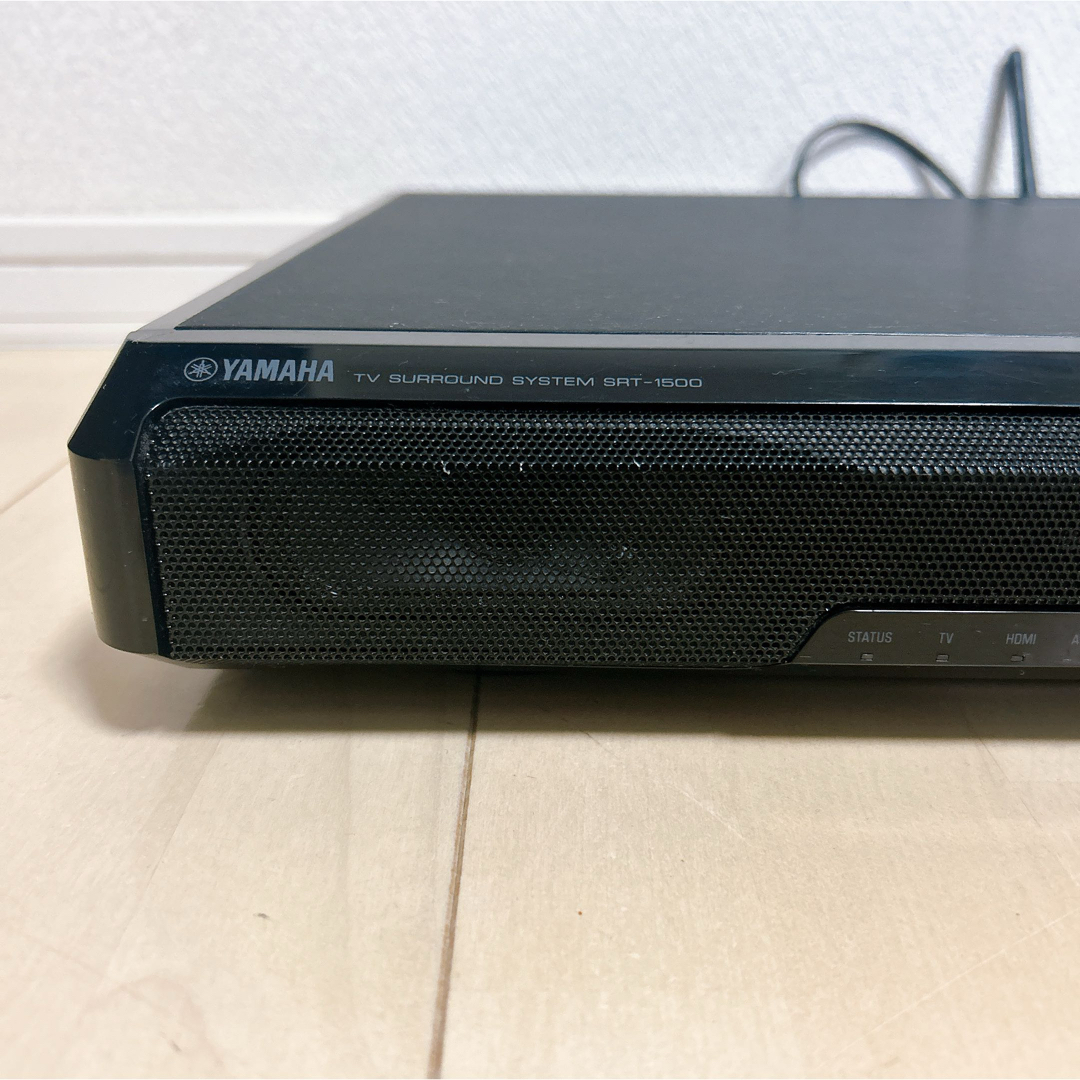 YAMAHA SRT-1500(B) TVサラウンドシステム リモコン付き YAMAHA SRT-1500(B) TVサラウンドシステム リモコン付き