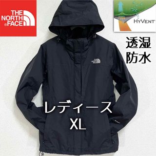 ザノースフェイス(THE NORTH FACE)の美品人気ノースフェイス マウンテンパーカー レディースXL 透湿防水 フード着脱(ナイロンジャケット)