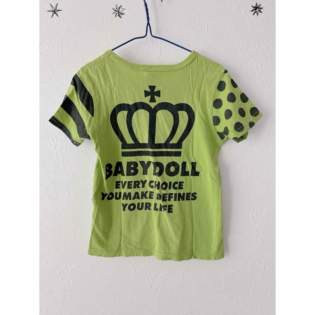 BABYDOLL(ベビードール)のBABYDOLL★ミッキー　半袖Ｔシャツ　120 キッズ/ベビー/マタニティのキッズ服男の子用(90cm~)(Tシャツ/カットソー)の商品写真