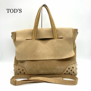 トッズ(TOD'S)のTOD'S トッズ アンヴェロープ 2way メンズ ランウェイ限定 スエード(ショルダーバッグ)