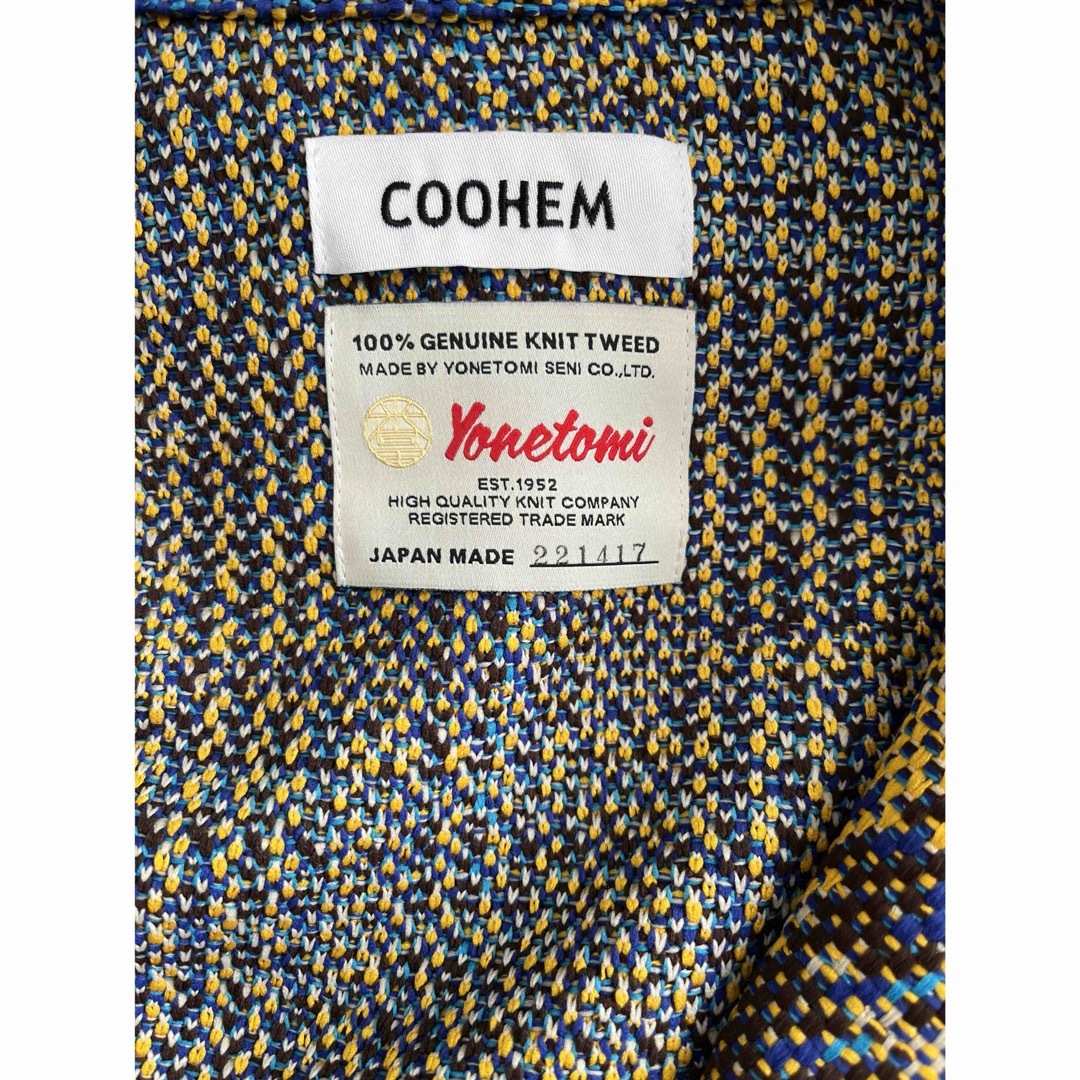 COOHEM(コーヘン)のCoohem ジャケット　WOMEN_TECH TWEED JACKET レディースのジャケット/アウター(テーラードジャケット)の商品写真