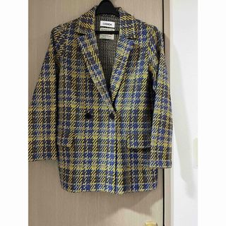 コーヘン(COOHEM)のCoohem ジャケット　WOMEN_TECH TWEED JACKET(テーラードジャケット)