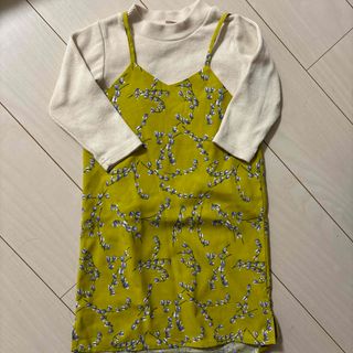 プティマイン(petit main)のPetit mainトップス キャミワンピセット100.110(ワンピース)