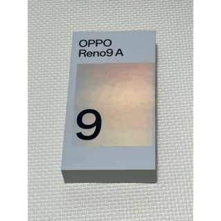 OPPO Reno9 A 本体 2024.4月購入　ナイトブラック 新品未使用