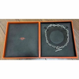 HERMES エルメス　シェーヌダンクル　ネックレス　MM