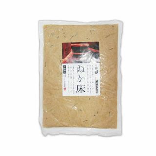 自然栽培 熟成糠床(1kg)★無添加★無肥料無農薬★ご家庭で簡単に乳酸発酵漬物♪(漬物)