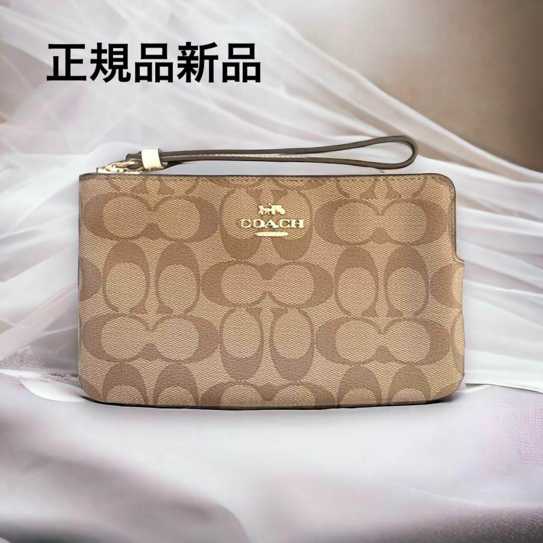 COACH(コーチ)の【新品正規品】COACH コーチ  ポーチ 小物  財布  レディース 母の日 レディースのファッション小物(ポーチ)の商品写真