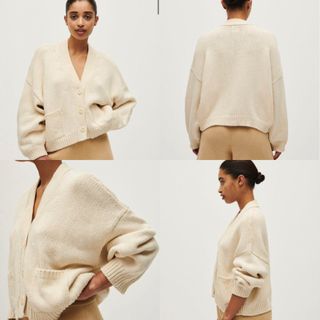 Babaa cardigan no22 natural カーディガン ニット