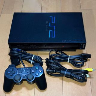 PlayStation2 - PS2 SCPH-39000RC ブラック本体セット②