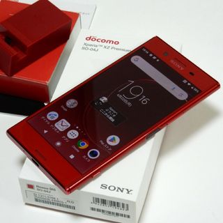 ソニー(SONY)の美品 SIMフリー化済 Xperia XZ Premium ドコモSO-04J(スマートフォン本体)