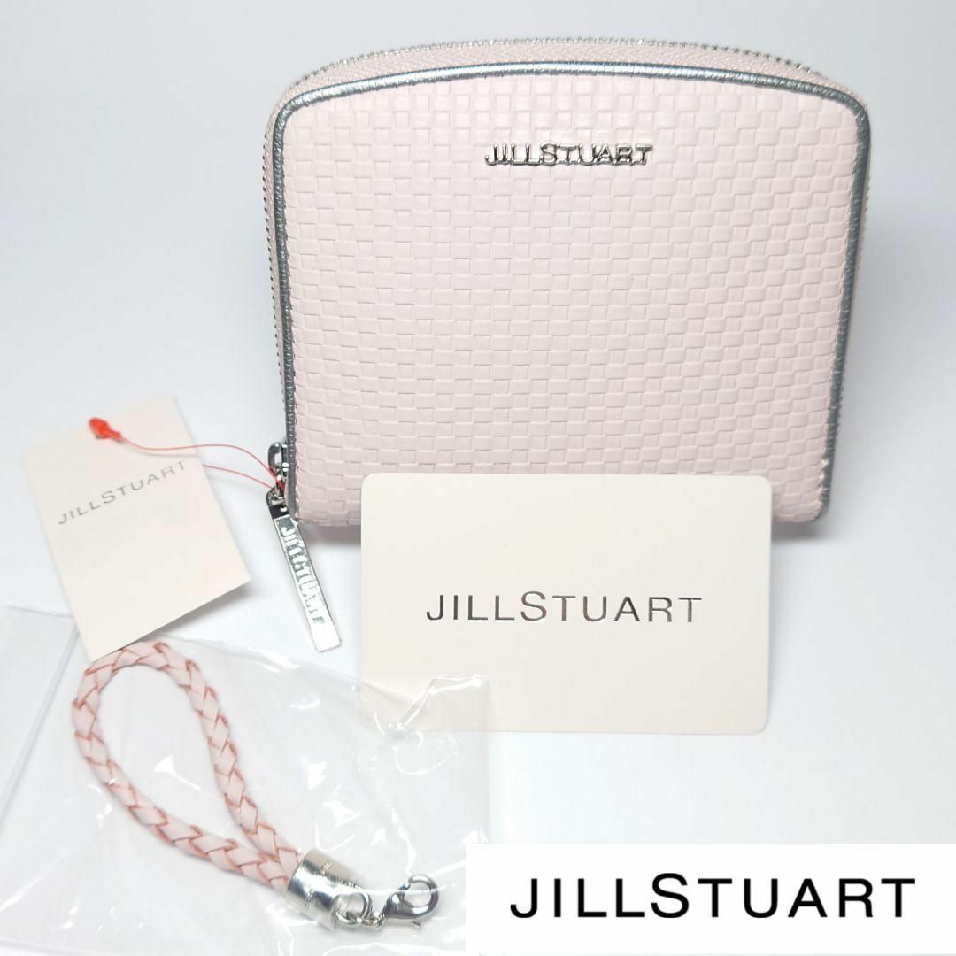 JILLSTUART(ジルスチュアート)の【新品タグ付き】ジルスチュアート ブレイズラウンドファスナー折り財布 ピンク レディースのファッション小物(財布)の商品写真