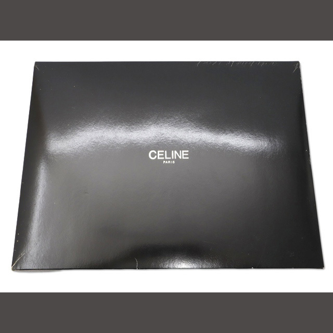 celine(セリーヌ)のセリーヌ 馬車ロゴ コットン タオルケット グリーン イエロー インテリア/住まい/日用品の日用品/生活雑貨/旅行(タオル/バス用品)の商品写真