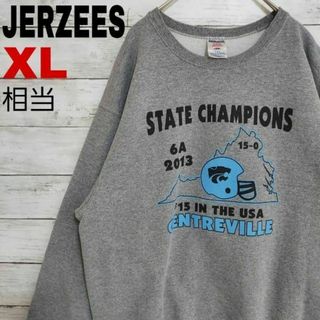 ジャージーズ(JERZEES)のw25 US古着 JERZEES ジャージーズ スウェット フットボール(スウェット)