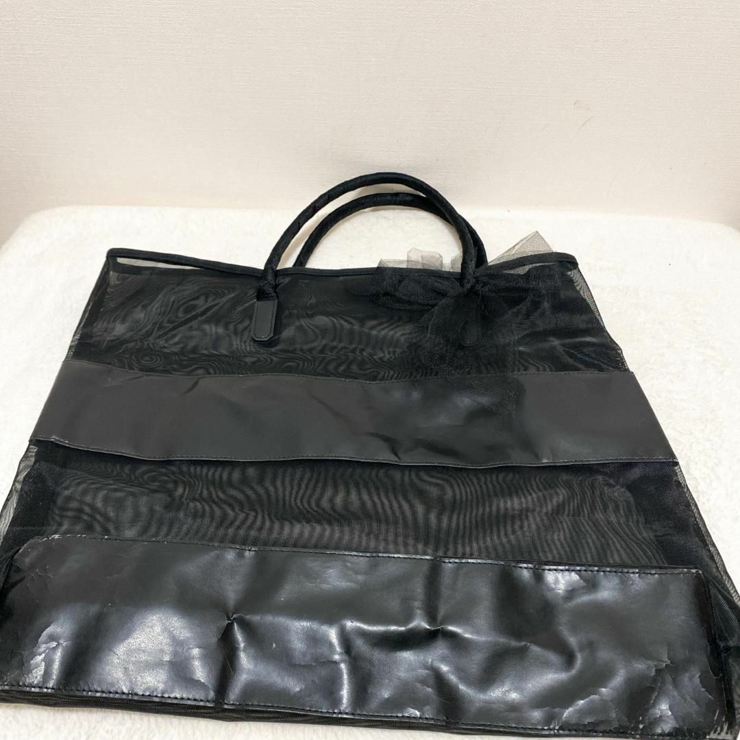 BURBERRY(バーバリー)の美品✨BURBERRYバーバリーハンドバッグトートバッグブラック黒 レディースのバッグ(トートバッグ)の商品写真