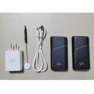 グロー(glo)のグロープロ　glo plo　2個　充電器セット(タバコグッズ)