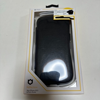 正規品　iFace  iPhone15 pro  max 用　手帳型　ブラック(モバイルケース/カバー)