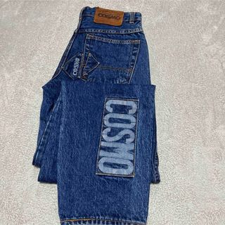 ヴィンテージ(VINTAGE)のCOSMO 70s ヴィンテージ  パッチワークデニムパンツ 美品 コスモ 28(デニム/ジーンズ)