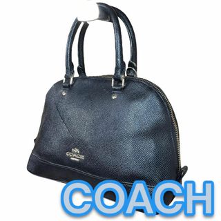 コーチ(COACH)の大人気　ハンドバッグ　COACH　コーチ　ドーム型　ハーフムーン　ブラック(トートバッグ)