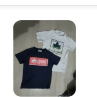 ロゴス(LOGOS)のLOGOS　キッズ　Tシャツ　2枚セット(Tシャツ/カットソー)