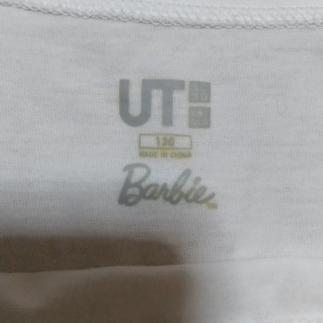 UNIQLO(ユニクロ)の女の子    Tシャツ    2枚 キッズ/ベビー/マタニティのキッズ服女の子用(90cm~)(Tシャツ/カットソー)の商品写真