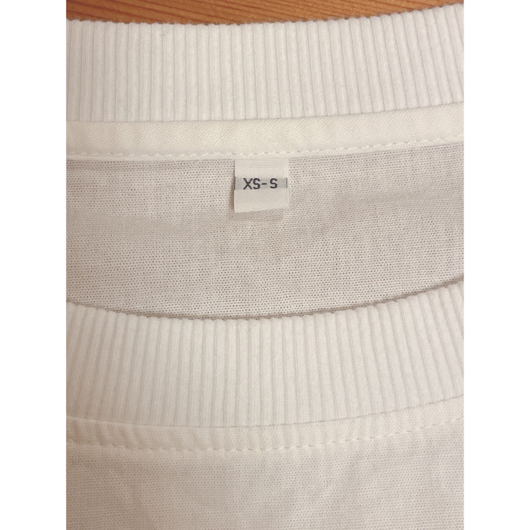 MUJI (無印良品)(ムジルシリョウヒン)の無印　 無印 インド綿洗いざらし　 五分袖布帛Tシャツ レディースのトップス(Tシャツ(長袖/七分))の商品写真