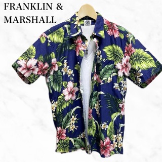 フランクリンアンドマーシャル(FRANKLIN&MARSHALL)のFRANKLIN&MARSHALL 花柄シャツ　アロハシャツ　半袖シャツ(シャツ)