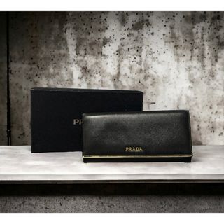 プラダ(PRADA)のPRADA サフィアーノ　長財布(財布)