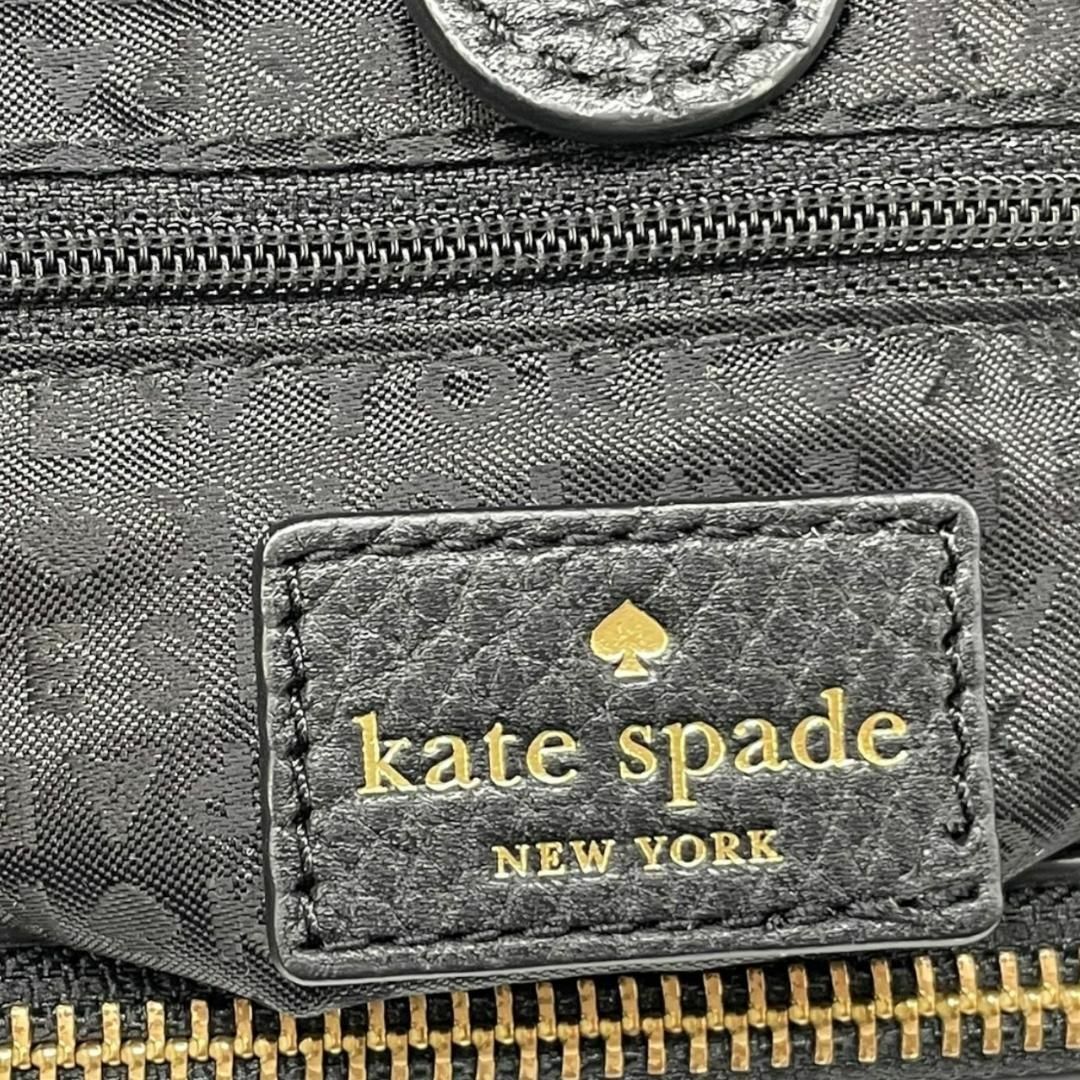 kate spade new york(ケイトスペードニューヨーク)のkate spade ケイトスペード　s78　ビジネスバッグ　オールレザー　黒 レディースのバッグ(ショルダーバッグ)の商品写真