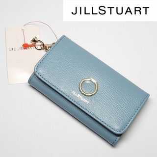 ジルスチュアート(JILLSTUART)の【新品タグ付き】ジルスチュアート エターナル鍵入れ/キーケース サックス(キーケース)