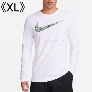 ナイキ(NIKE)の[未開封] Nike ナイキ ロンT 長袖Tシャツ ドライフィットTシャツ XL(Tシャツ/カットソー(七分/長袖))