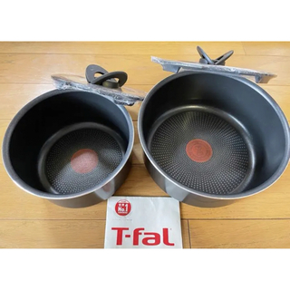 ティファール(T-fal)のティファール　ガス火対応　ソースパン　16cm20cm4点セット　フレンチ(鍋/フライパン)