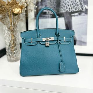 エルメス(Hermes)のHERMES エルメス バーキン30 トゴ ブルージーン(ハンドバッグ)