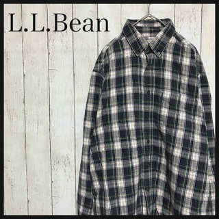 エルエルビーン(L.L.Bean)のエルエルビーン 長袖BDフランネルチェックシャツ00s Z1173(シャツ)