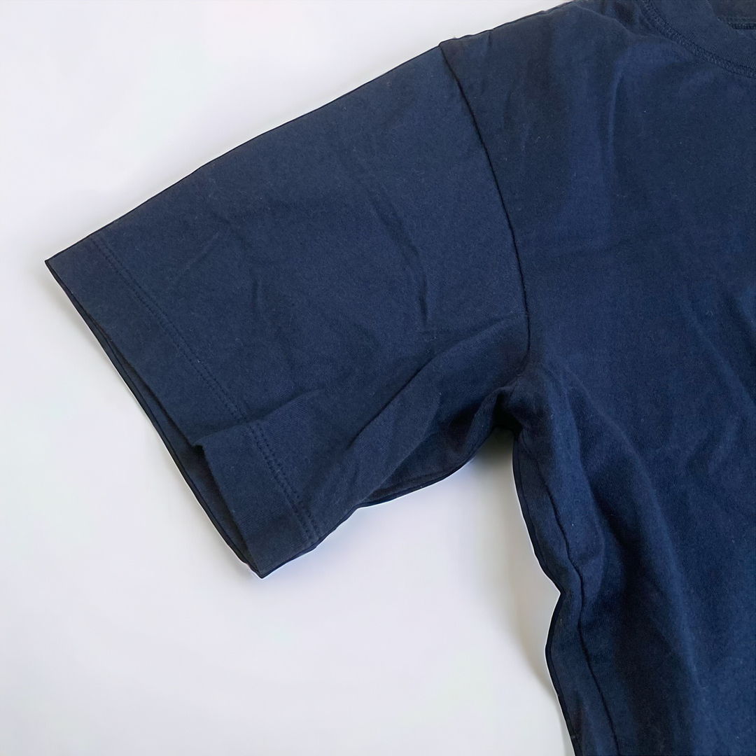 ESTNATION(エストネーション)のESTNATION　ヘンリーネック 半袖 カットソー　XL　ネイビー　メンズ メンズのトップス(Tシャツ/カットソー(半袖/袖なし))の商品写真
